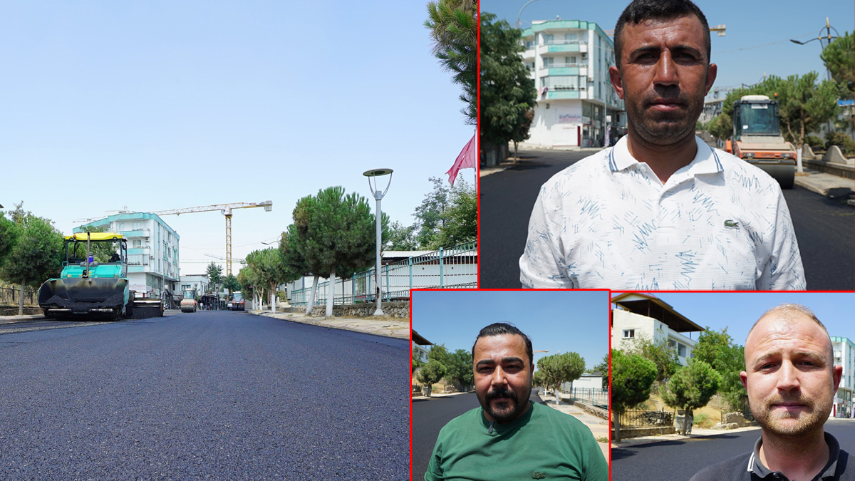 Büyükşehir, Türkoğlu İlçesi Gaziler Mahallesi. Derebaşı Sokak’ta Sıcak Asfalt Serimine Başladı